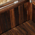 Wooden Storage Bench Waterproof Top Cover