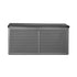 Outdoor Storage Box Bench 310L Black&Grey