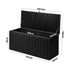 Outdoor Storage Box Bench 490L Black