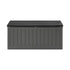 Outdoor Storage Box Bench 490L Black&Grey