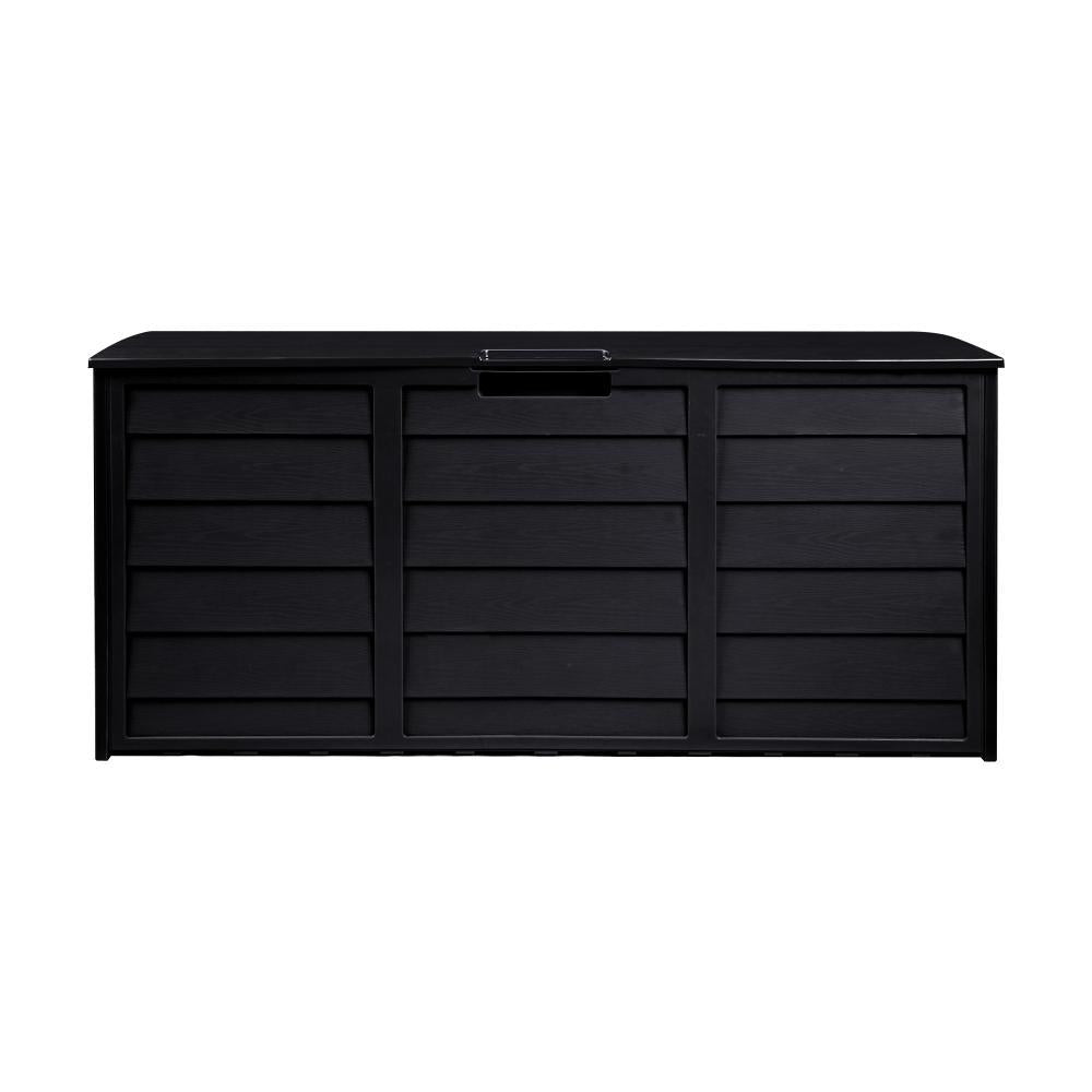 Outdoor Storage Box Lockable 290L Black