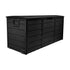 Outdoor Storage Box Lockable 290L Black