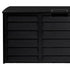 Outdoor Storage Box Lockable 290L Black