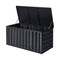 Livsip Outdoor Storage Box 680L Foldable Garden Container Black