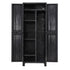 Gardeon Outdoor Storage Cabinet Box 173cm Lockable Cupboard Sheds Garage Adjustable Black