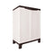 Outdoor Storage Cabinet Removable Shelf Lockable Beige