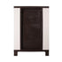 Outdoor Storage Cabinet Removable Shelf Lockable Beige