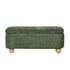 Storage Ottoman Blanket Box Bench Chenille Ball Foot Stool