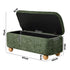 Storage Ottoman Blanket Box Bench Chenille Ball Foot Stool
