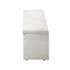 Storage Ottoman Blanket Box XL Polyester Beige