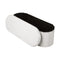 Artiss Storage Ottoman Footstool – White Bouclé, Foldable, Hidden Storage, 150kg
