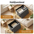 Storage Ottoman Foot Stool Cat Litter Box Enclosure Foldable Grey
