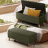 Storage Ottoman Blanket Box Chest Toy Foot Stool Sherpa Green