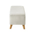 Storage Ottoman Blanket Box LARGE Polyester Beige