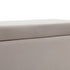 Artiss Storage Ottoman Blanket Box Table 97cm Velvet Taupe