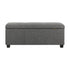 Storage Ottoman Linen Fabric Large