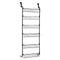 Over Door Storage Rack – 6‑Tier Metal Organiser, Suction‑Grip Base, 45×126cm