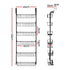 Over Door Storage Rack – 6‑Tier Metal Organiser, Suction‑Grip Base, 45×126cm