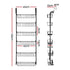 Over Door Storage Rack Set – 6‑Tier, Metal, Suction‑Grip Base, 45×126cm