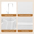 Artiss Over Door Shoe Organiser Storage 6-Tier Pantry Hanger 24 Pockets White