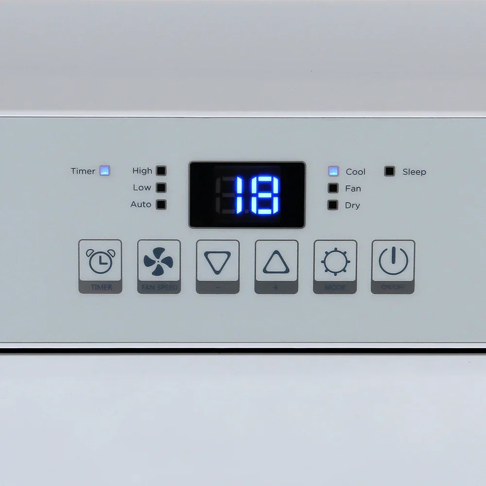 12000BTU Portable Air Conditioner Cooling Mobile Fan Cooler Remote 3300W