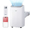 14000BTU Portable Air Conditioner Dehumidifier Fan WiFi Remote White