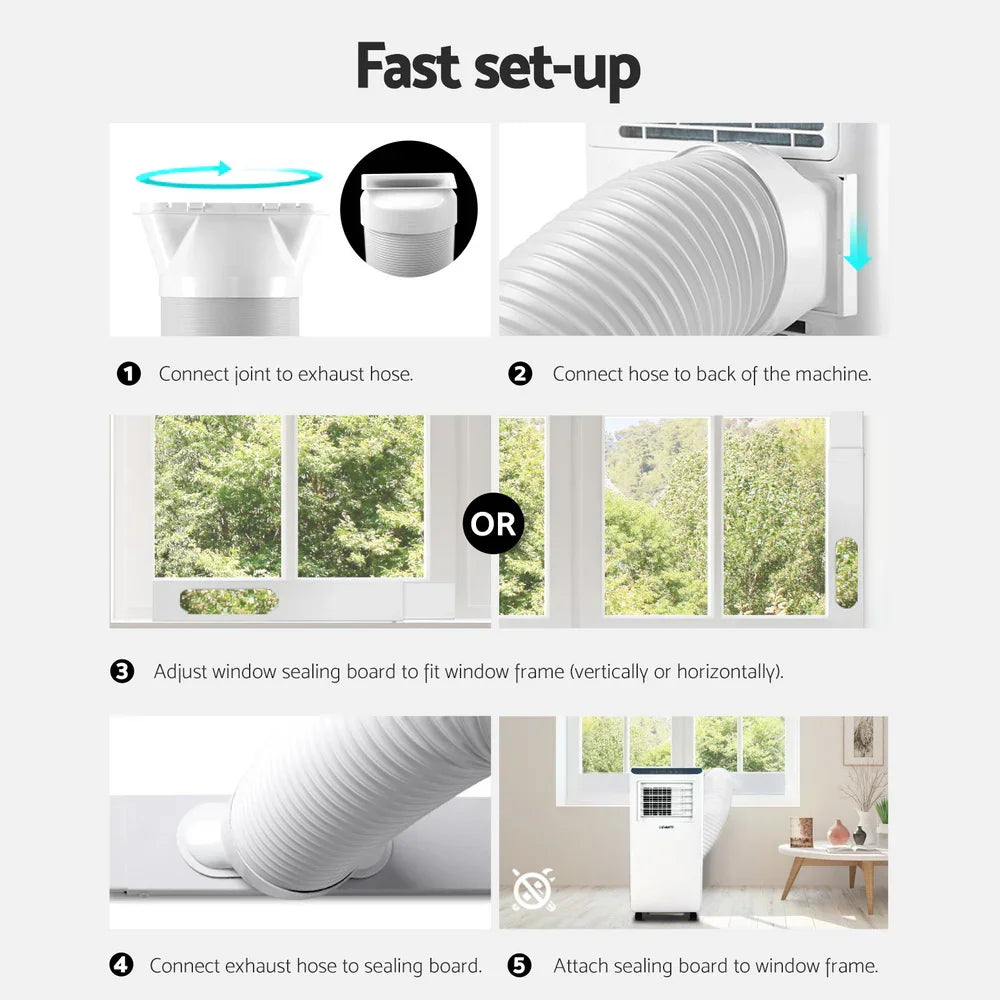 3-in-1  Portable Air Conditioner Dehumidifier Fan 7000BTU