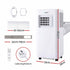 Portable Air Conditioner 9000 BTU 3-in-1 with Remote Control