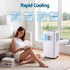 Portable Air Conditioner 9000 BTU 3-in-1 with Remote Control
