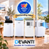 Devanti Portable Air Conditioner 9000 BTU, 3-in-1 Cooler, Fan & Dehumidifier