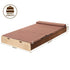 Artiss Folding Kraft Paper Bed Frame – 300kg Load, Sofa/Bed, Mattress Included