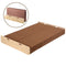Artiss Folding Kraft Paper Bed Frame – 300kg Load, Sofa/Bed, Mattress Included