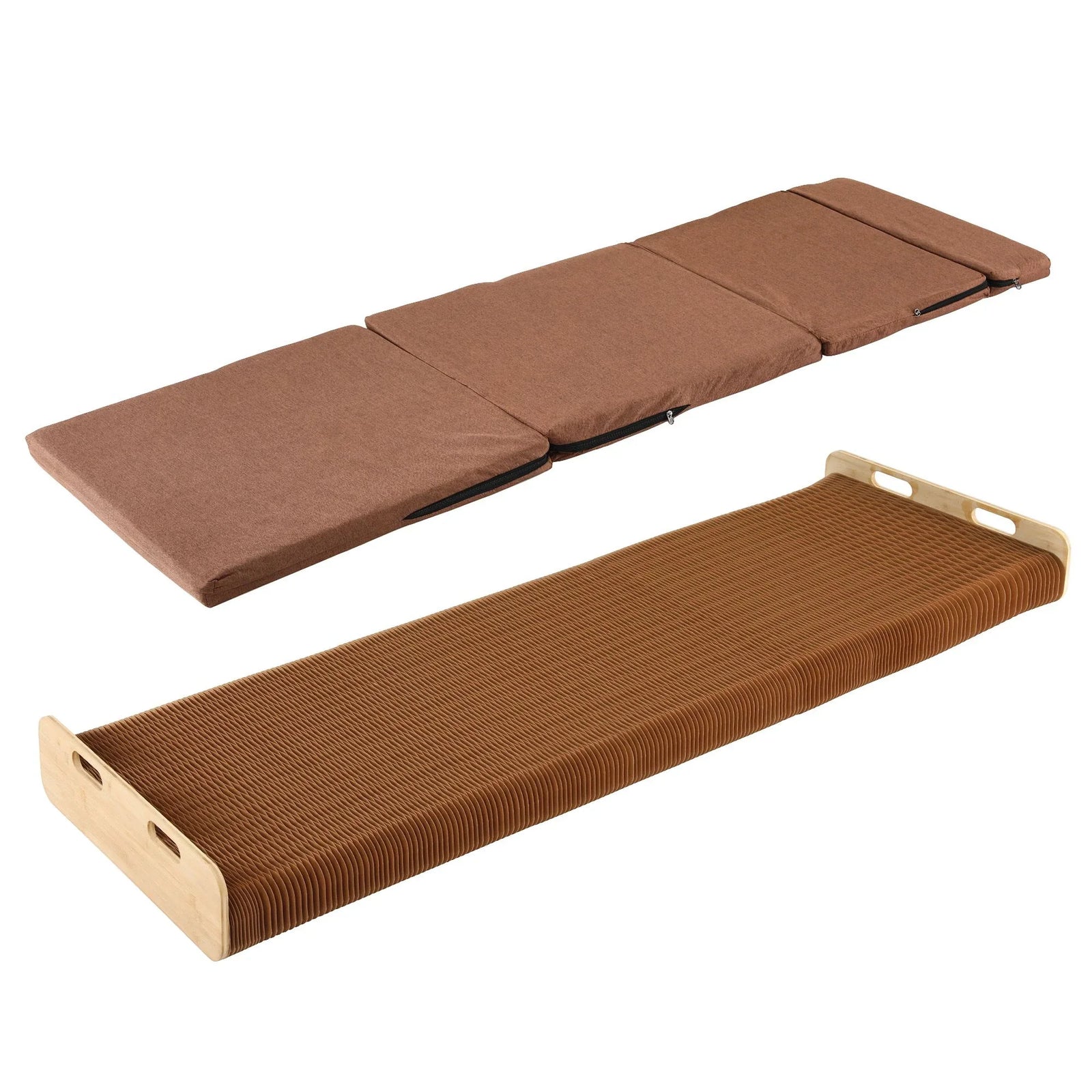 Folding Kraft Paper Bed 200×60cm – 300kg, Mattress & Pillow, Honeycomb