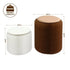 Accordion Folding Paper Stool Set – 2‑Piece, Honeycomb Design, 100kg Load
