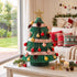 Paper Christmas Tree 61cm with Star Topper Tabletop Green DIY Ornament