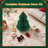 Paper Christmas Tree 61cm with Star Topper Tabletop Green DIY Ornament