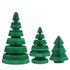 Jingle Jollys 3PCS Christmas Tree Decoration with Lights Foldable Easy Setup Tree