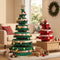 Jingle Jollys 47cm&111cm Christmas Tree Decoration Foldable Xmas Paper Tree