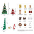 Jingle Jollys 47cm&111cm Christmas Tree Decoration Foldable Xmas Paper Tree