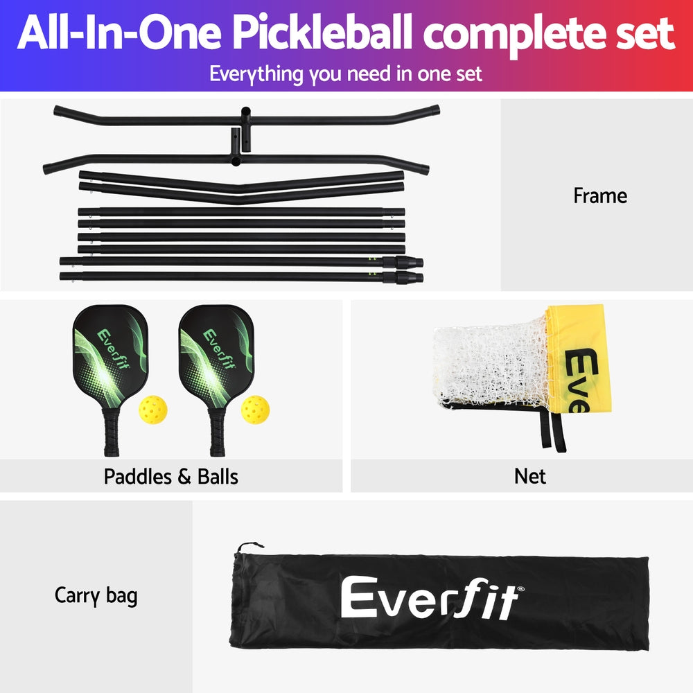 10ft Portable Pickle Ball Net Adjustable Multi-Sport for Badminton Tennis Pickleball Volleyball