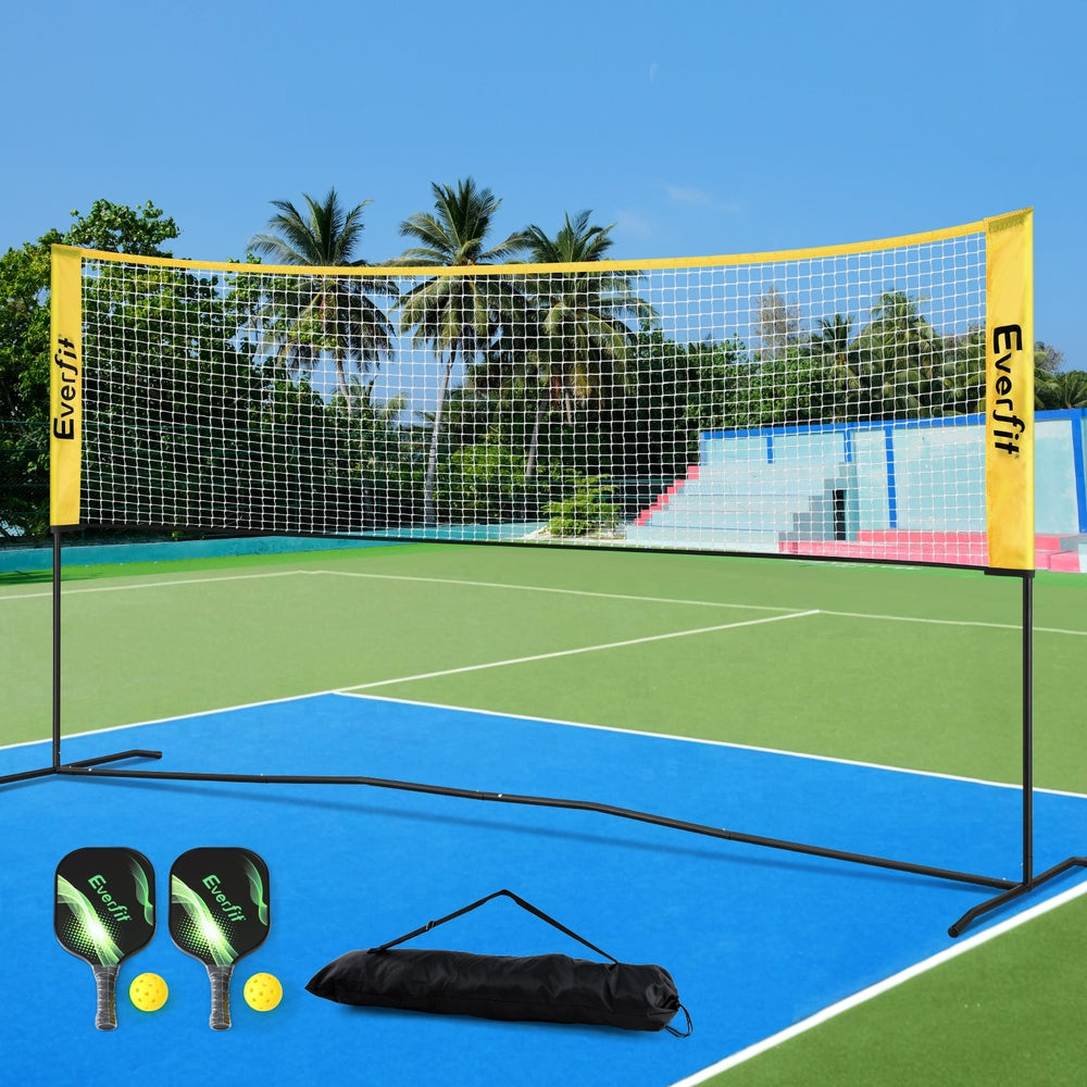 10ft Portable Pickle Ball Net Adjustable Multi-Sport for Badminton Tennis Pickleball Volleyball