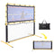 Pickleball Net Rebounder Portable Training Practice 6FT Black Yellow