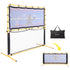 Pickleball Net Rebounder Portable Training Practice 6FT Black Yellow