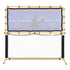 Pickleball Net Rebounder Portable Training Practice 6FT Black Yellow