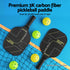 2PCS Pickleball Paddles Set Outdoor Pickle Balls Rackets with Cover Bag Training