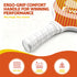 Pickleball Paddle Set Fibreglass Racquet Honeycomb Core With Bag Orange