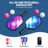 Pickleball Paddle Set Fibreglass Racquet Honeycomb Core With Bag