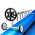 10x4M Solar Pool Cover and Adjustable Aluminium Pool Roller Set