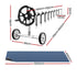 Pool Cover 600 Micron 10x4m w/ Roller 5.55m Swimming Pools Black Solar Blanket