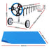 11x4.8M Solar Pool Cover with Aluminium Roller Reel System Adjustable